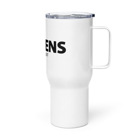 Queens of Detroit Travel mug with a handle