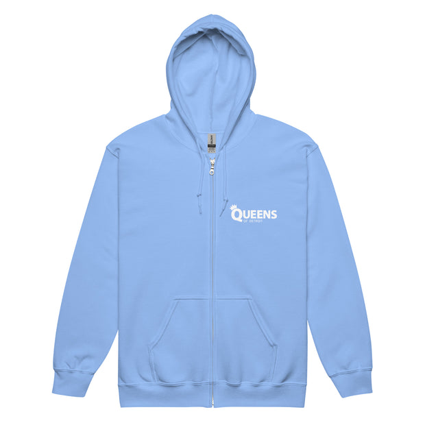 Queens of Detroit Unisex heavy blend zip hoodie