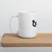 Queens of Detroit White glossy mug